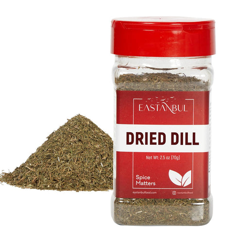 Eastanbul Dill Weed, 2.5oz Dried Dill Weed, Dry Dill Seasoning, Pure, Freshly Cut, Sifted & Dried Dil Weed, Mediterranean Dill Weed Seasoning, Top...